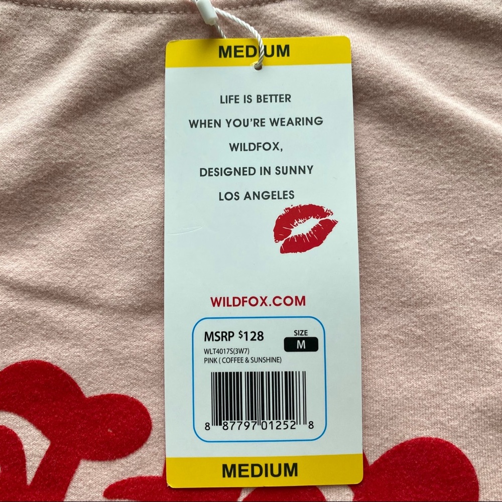 NWT WildFox “Coffee & Sunshine” Soft Sweatshirt - Picture 9 of 14